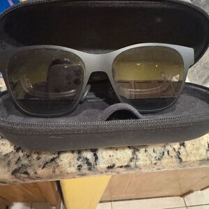 Nreal Black digital smart glasses with case